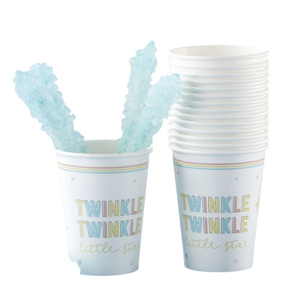 Twinkle Twinkle 8 oz. Paper Cups (Set of 16)