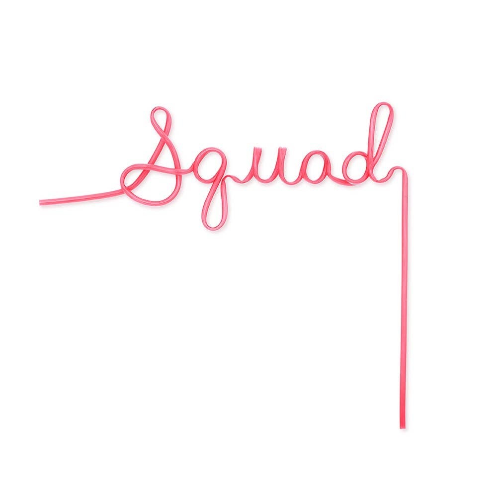 Party Silly Straw - Squad