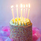 Rainbow Pastel Birthday Candles| 16 Pack |