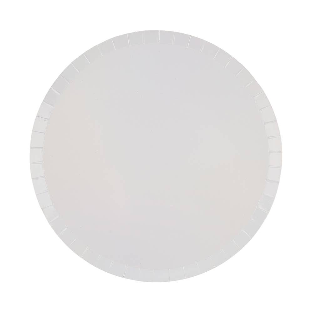 Shades Metallic Dessert Plates - 8 Pk. - 4 Colors: Gild