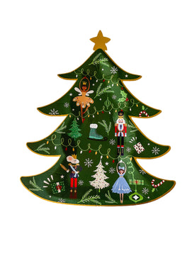 Christmas Tree Plates