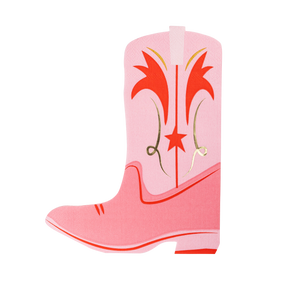 CWG1038 - Boot Shaped Paper Dinner Napkin