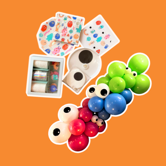 Cutesy Monster Party Kit