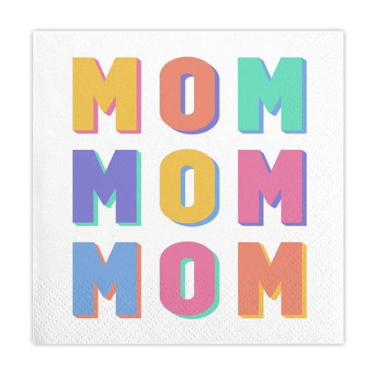 Slant Collections by Creative Brands - 5" NPKN - Mom Mom Mom 20ct