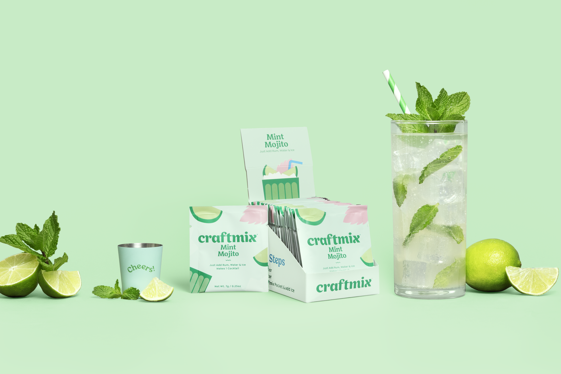 Mint Mojito Cocktail / Mocktail Mixer - Single Packet