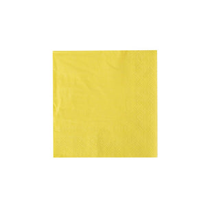 Shades Cocktail Napkins - 20 Pk. - 23 Color Option: Lemon