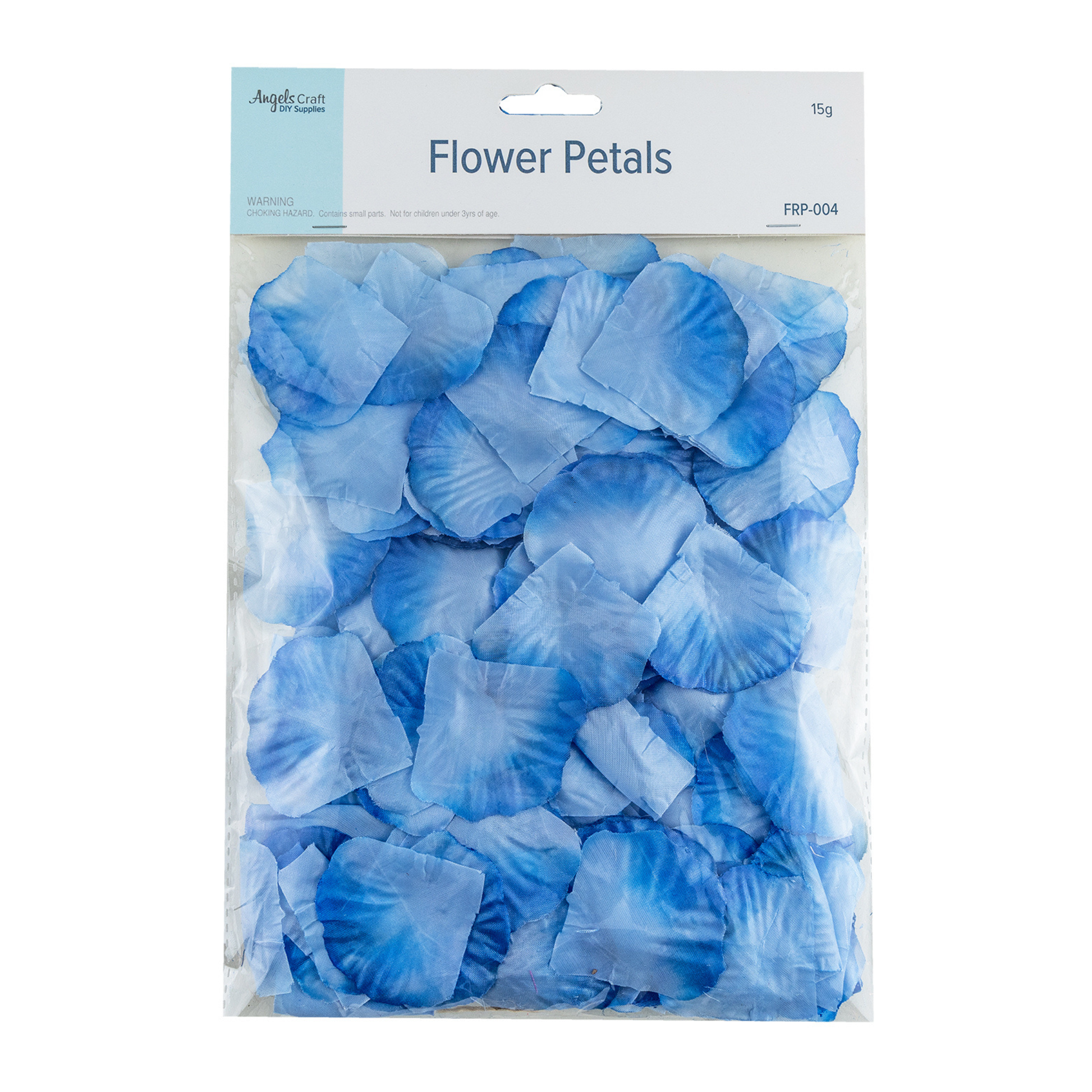 Fabric Flower Petals, Approx. 2" 15g (5 colors available): White/Pink