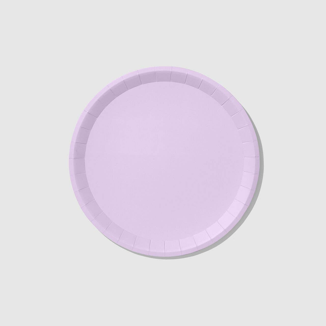 Lavender Large Paper Party Plates (10 per Pack)