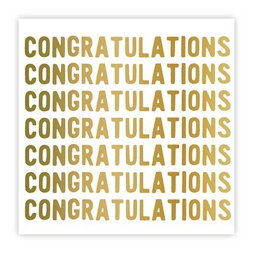 5" Napkin-Congratulation 20ct