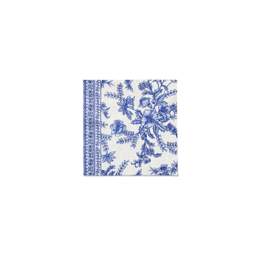 French Toile Paper Cocktail Napkins (25 per Pack)