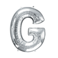 Helium Filled Silver Mylar Letter