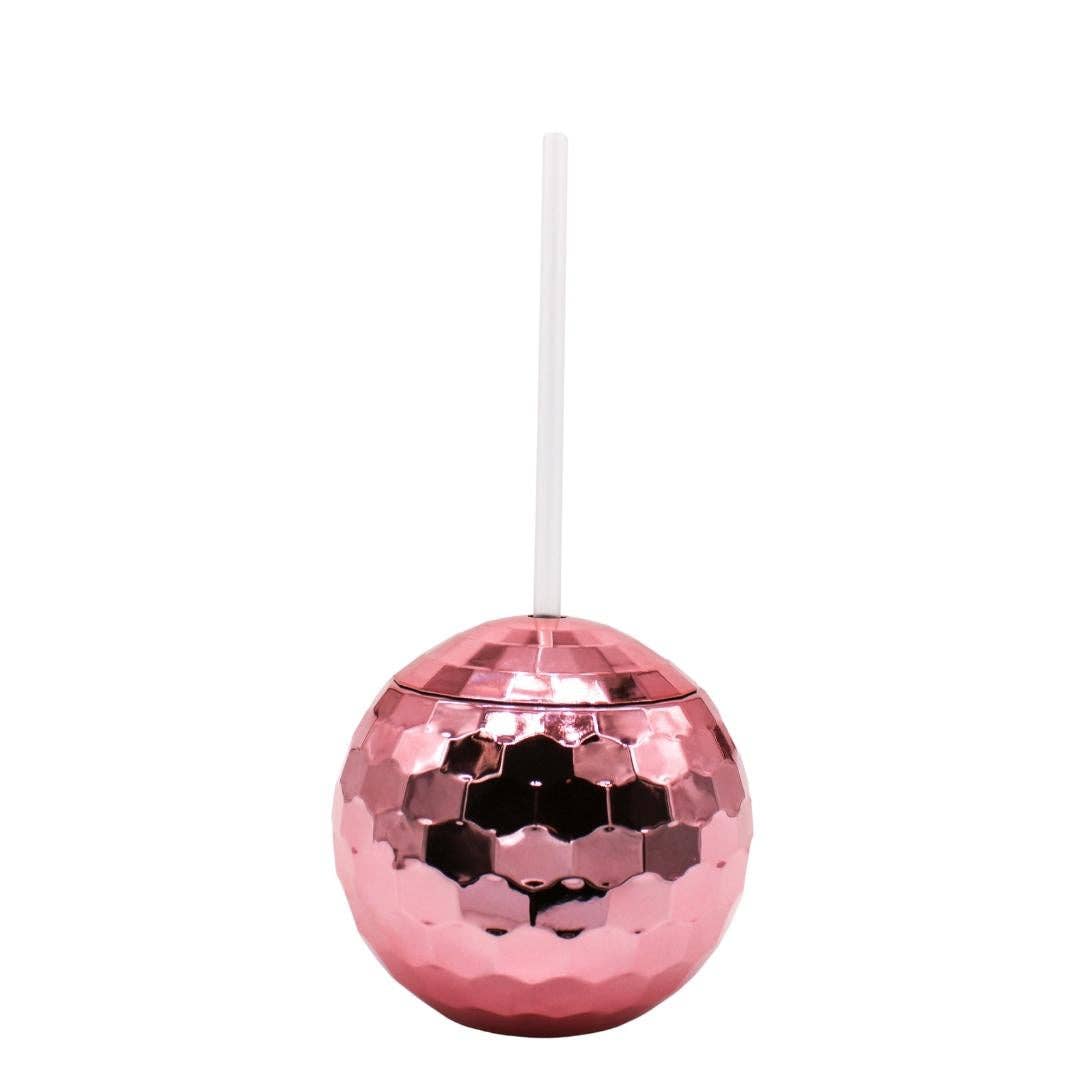 Pink Disco Ball Cup