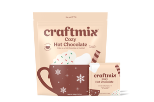 Cozy Hot Chocolate & Cocktail Mixer - 12 Servings Multipack