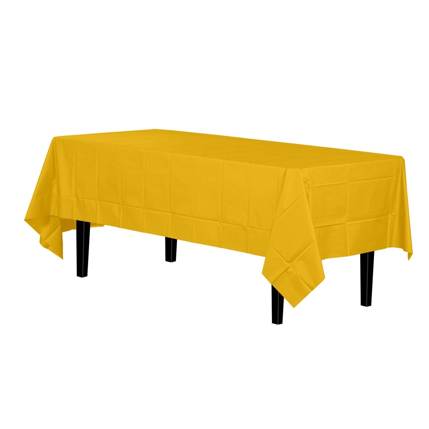 Plastic Tablecloth - Yellow | 54x108In.