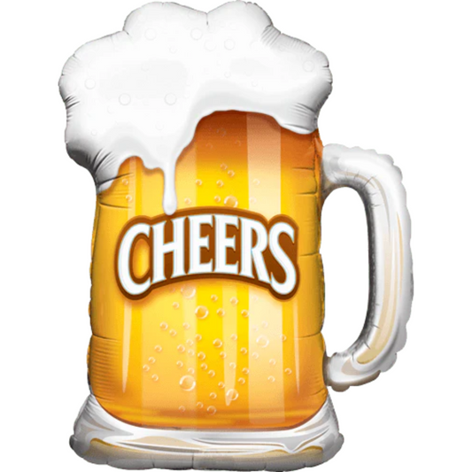 35" Cheers Beer Glass Balloon