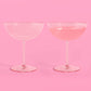 Cute Coupe Set - 4 plastic glasses