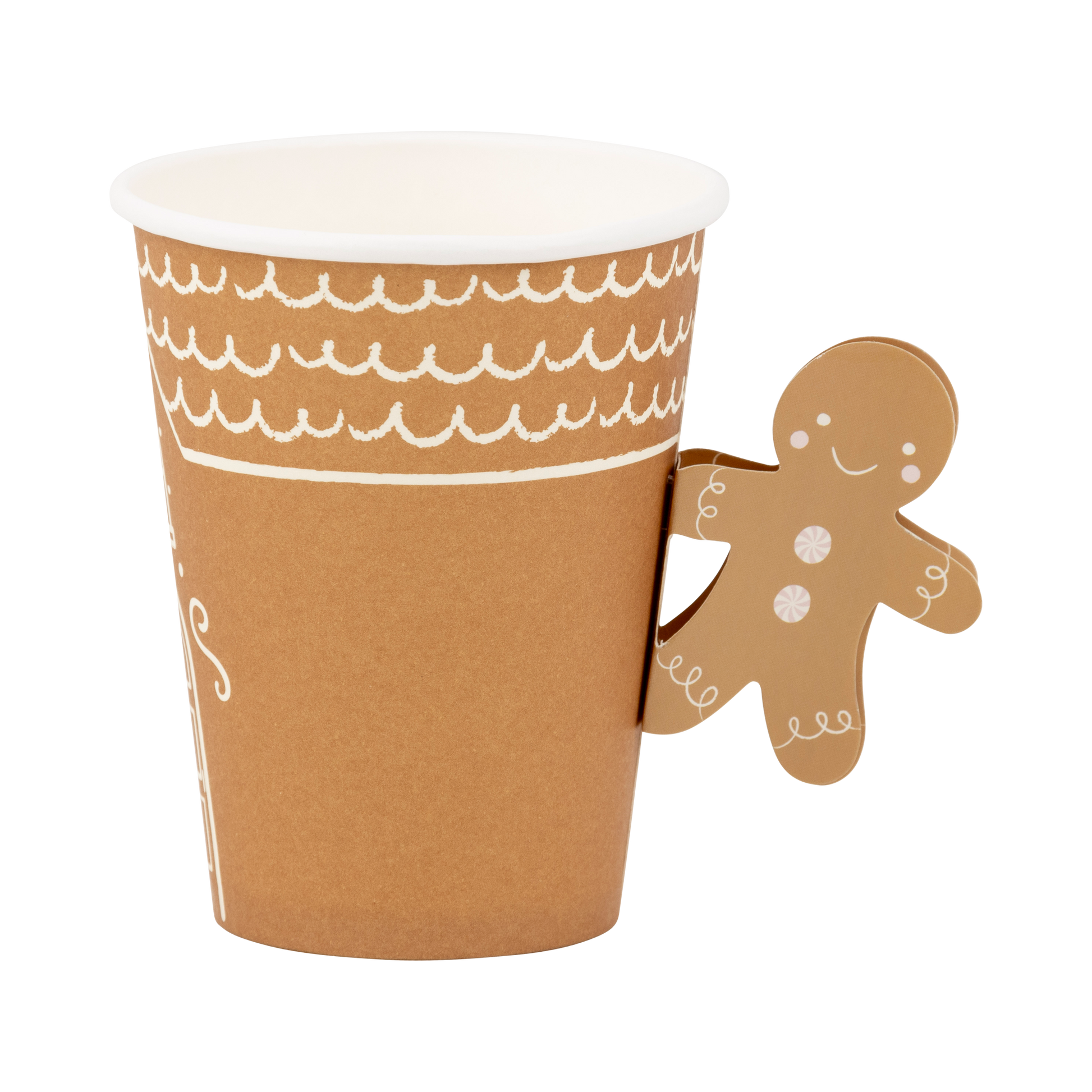 Gingerbread Handled Paper Cup