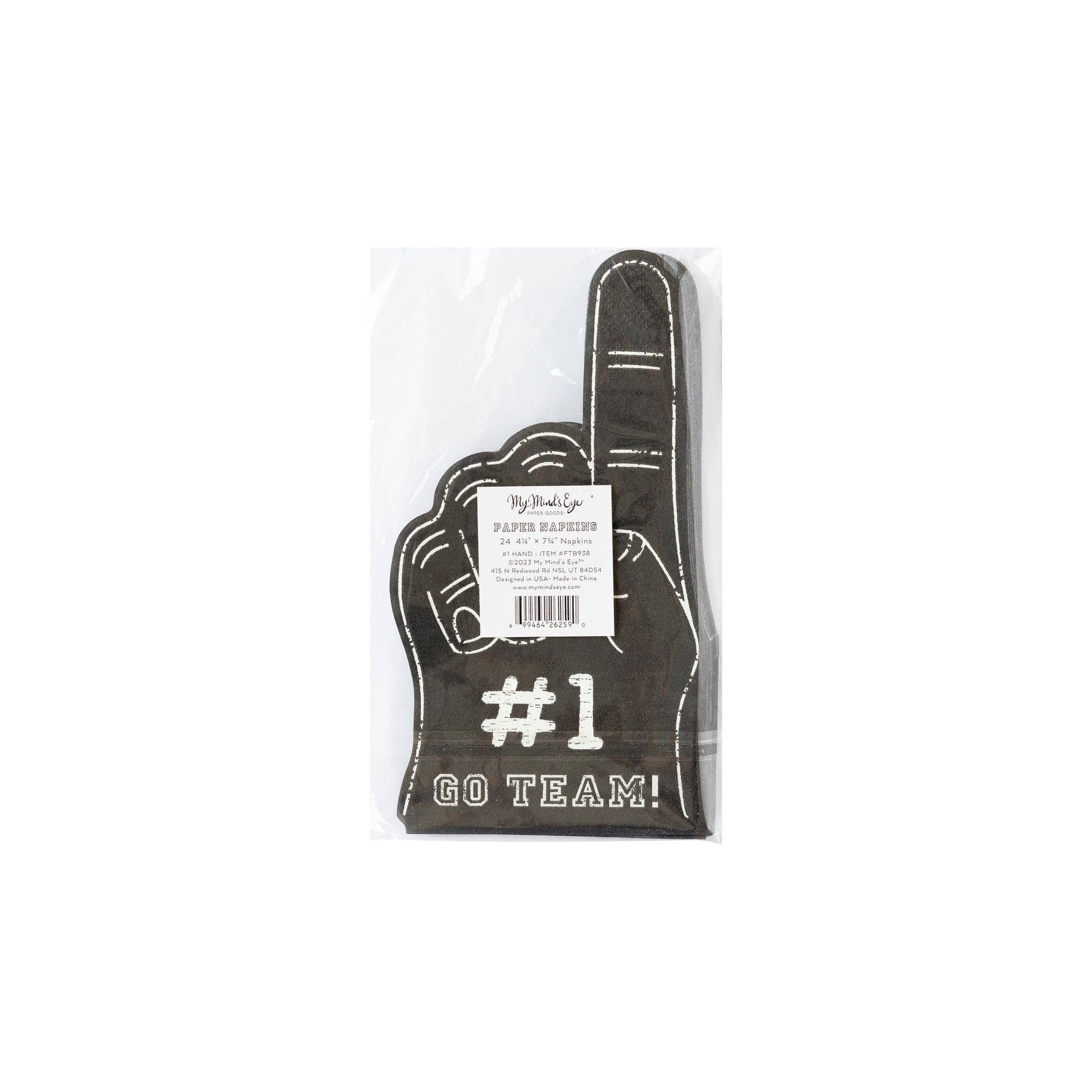 FTB938 -  Football #1 Hand Napkin