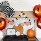 VHP1002 - Vintage Halloween Pumpkins and Felt Pennant Banner