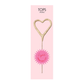 Mini Gold Heart Sparkler Wand