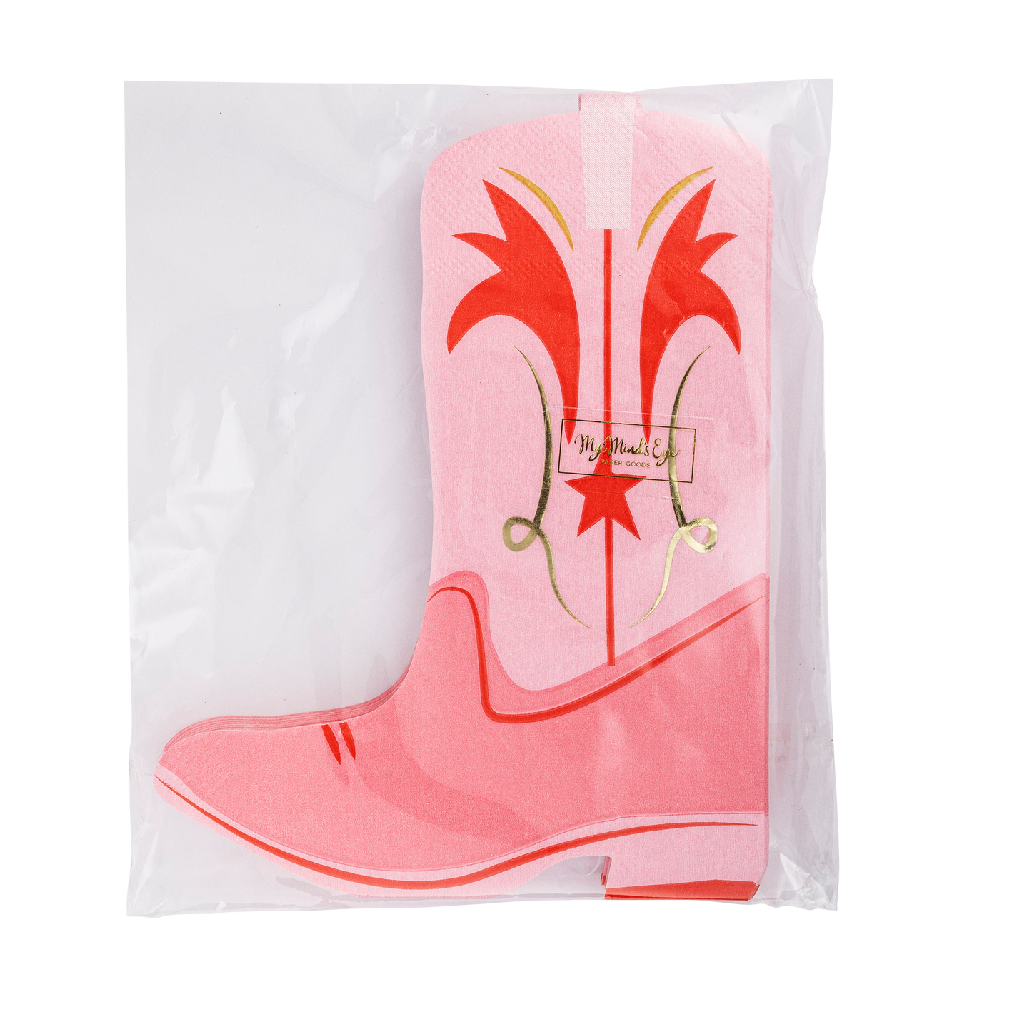 Boot Shaped Paper Dinner Napkin