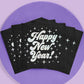 Happy New Year! Napkins - 50 foil napkins