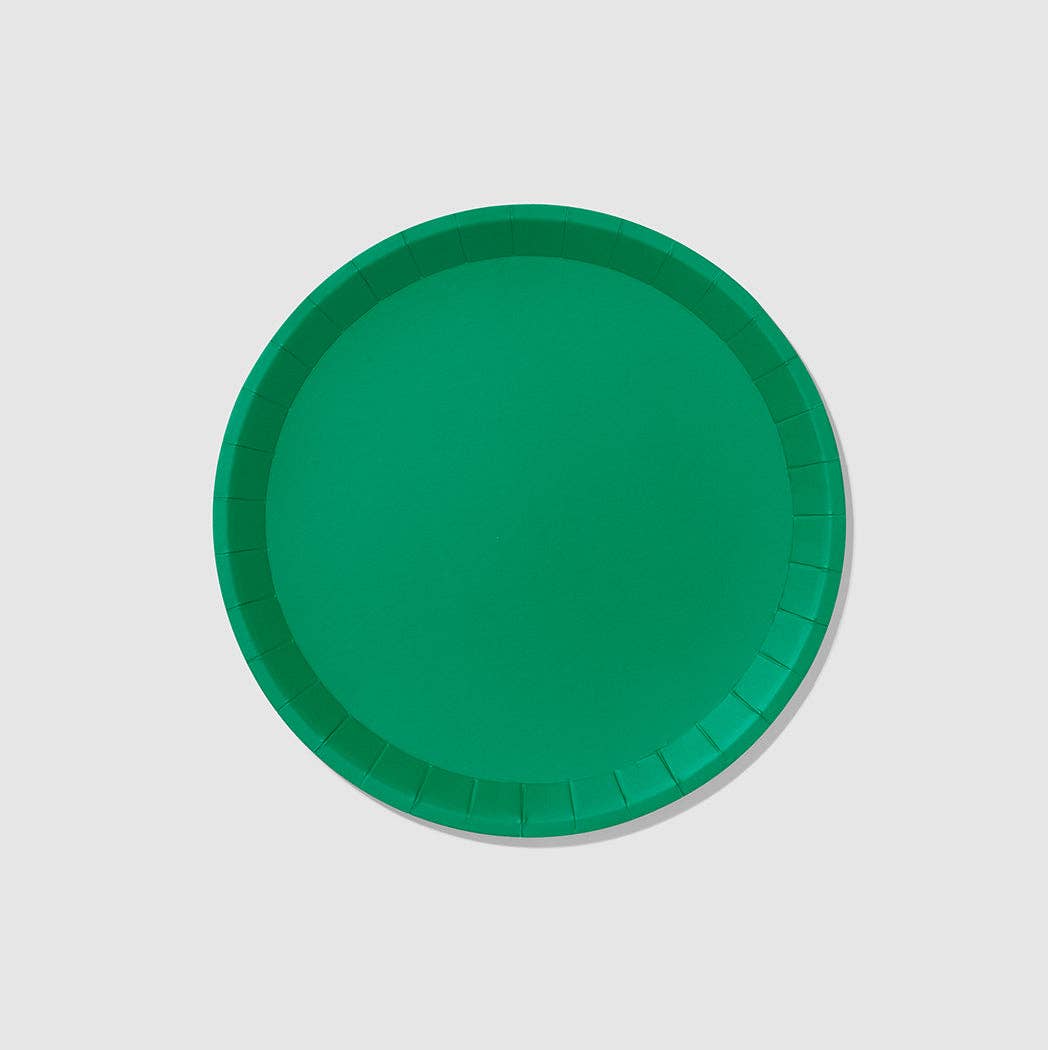 Green Classic Large Plates (10 per pack)