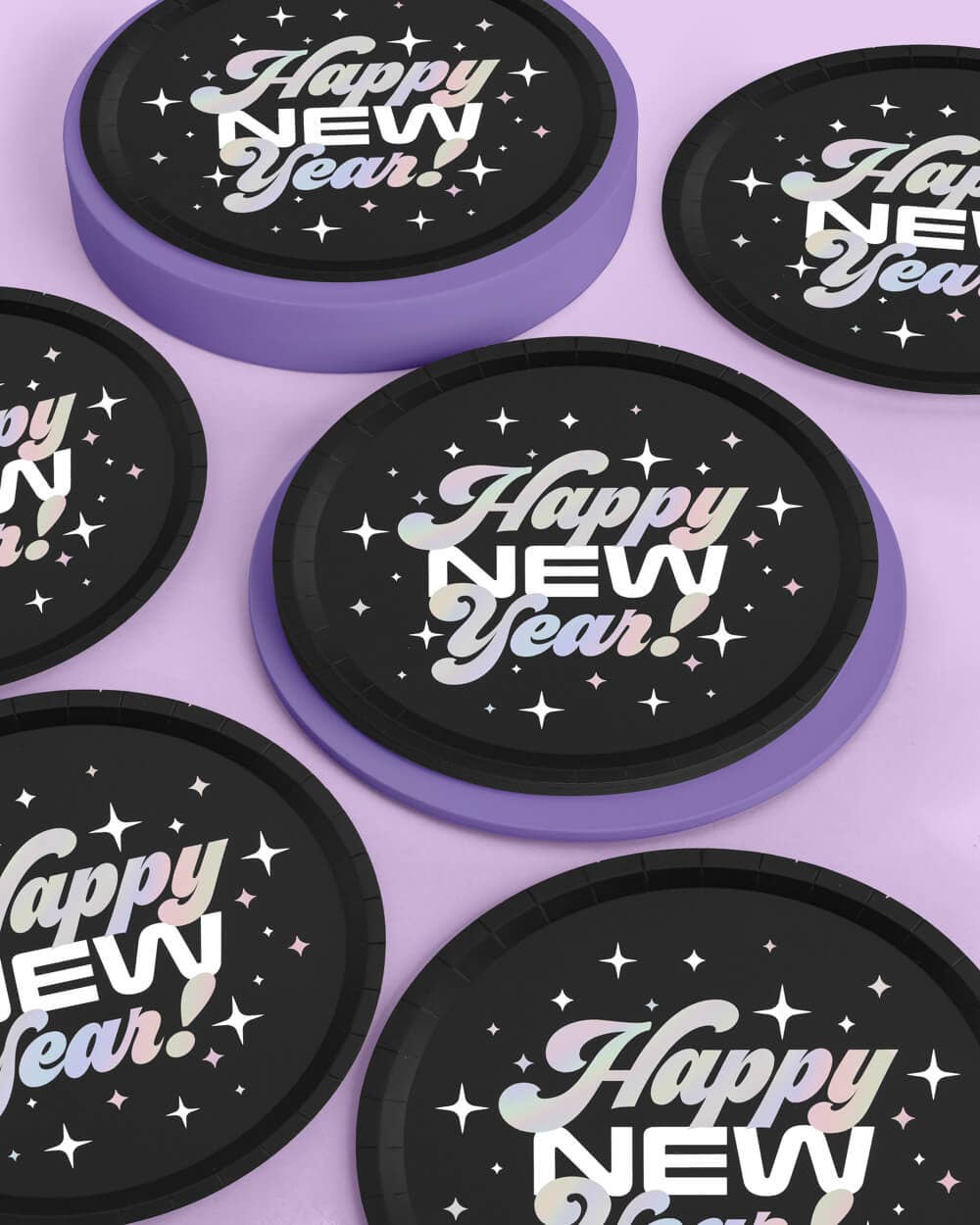 NYE Party Plates – Disco Holiday Supplies