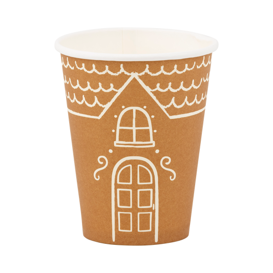 Gingerbread Handled Paper Cup