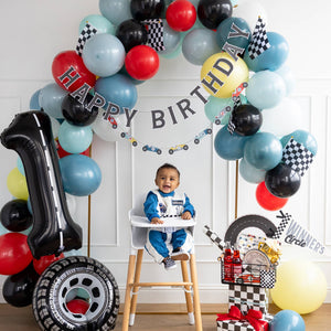 Miles per Hour - Happy Birthday Banner Set