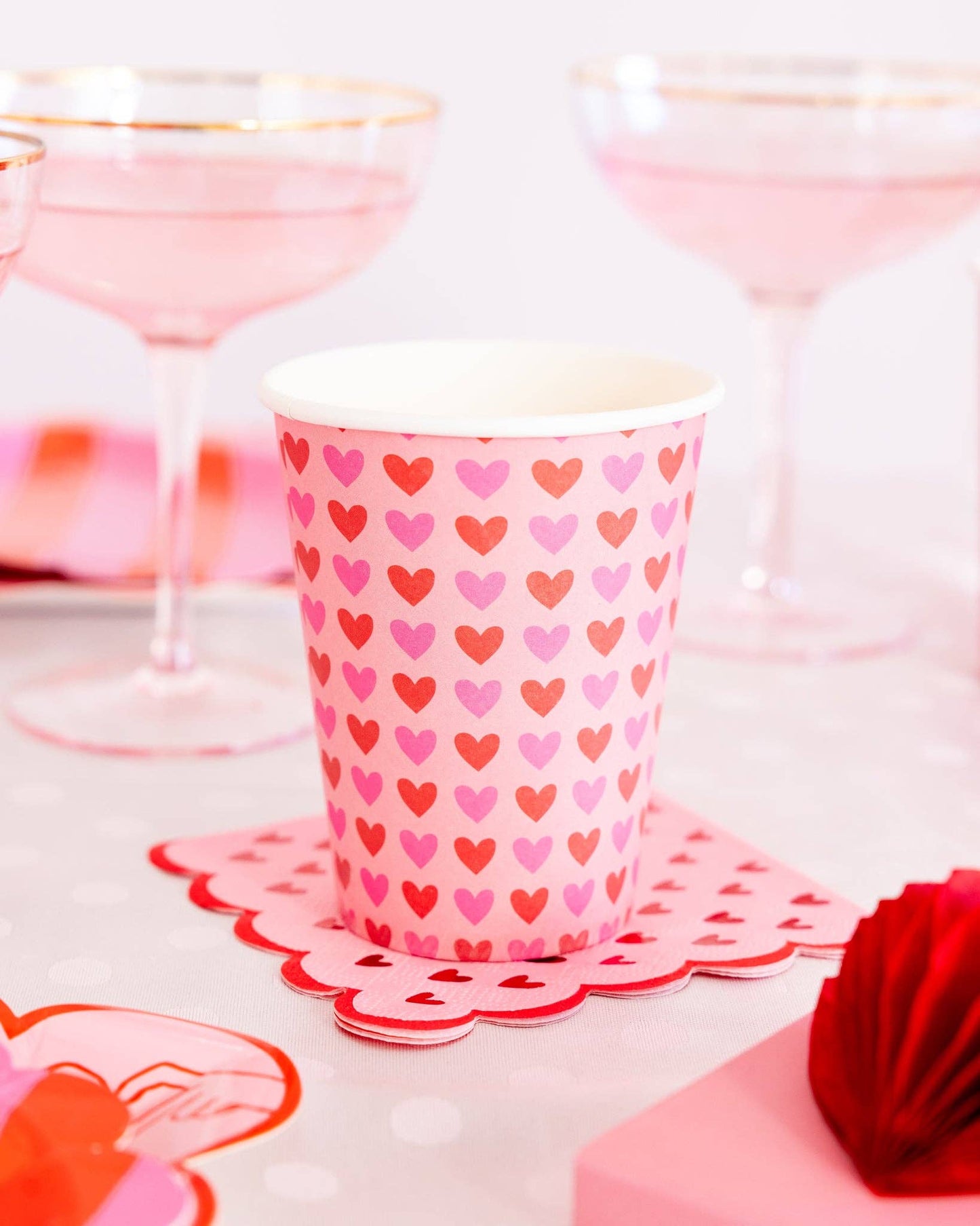 Hearts Party Cup