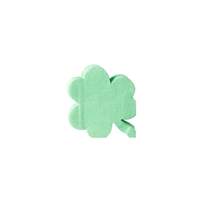 SPD936 - Shamrock Shaped Cocktail Napkin