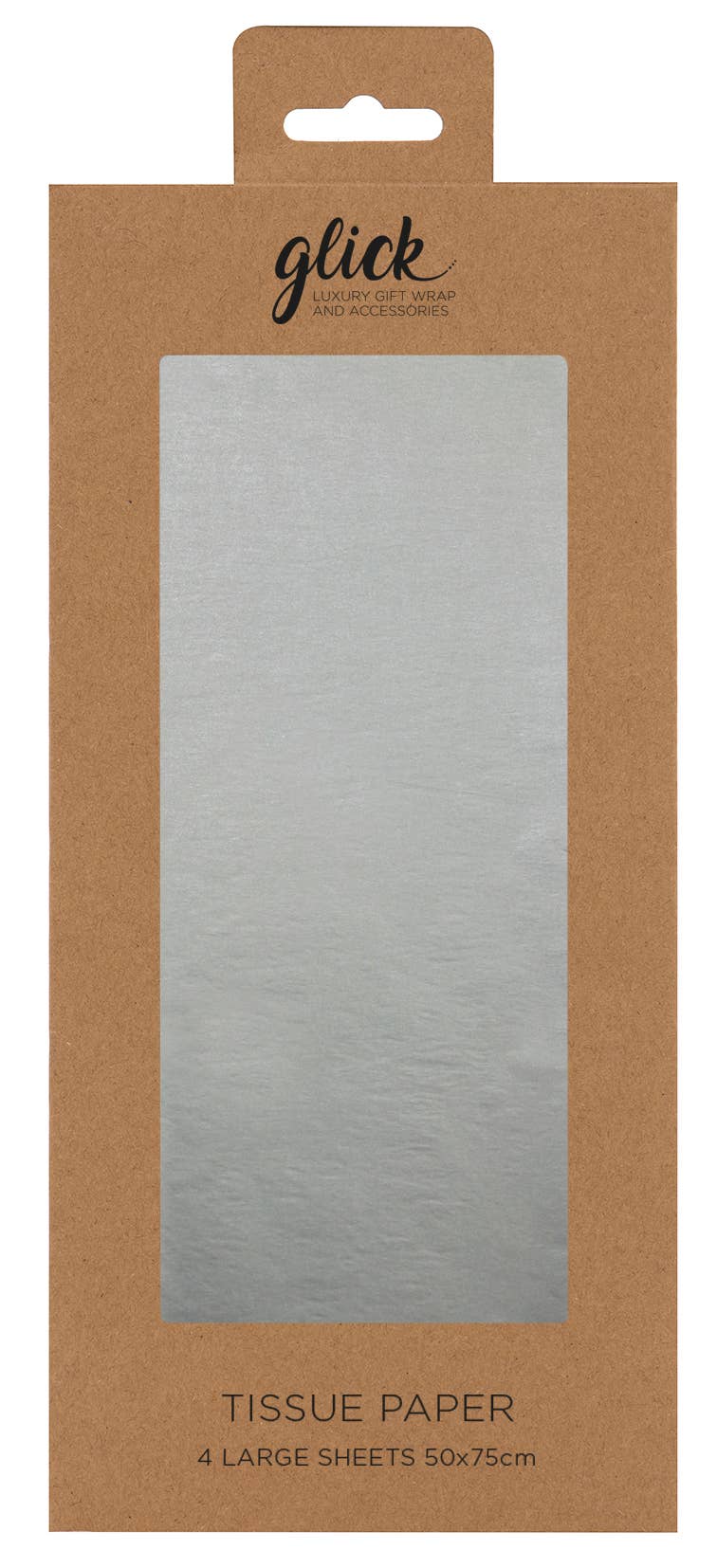 TISSUE PLAIN SILVER