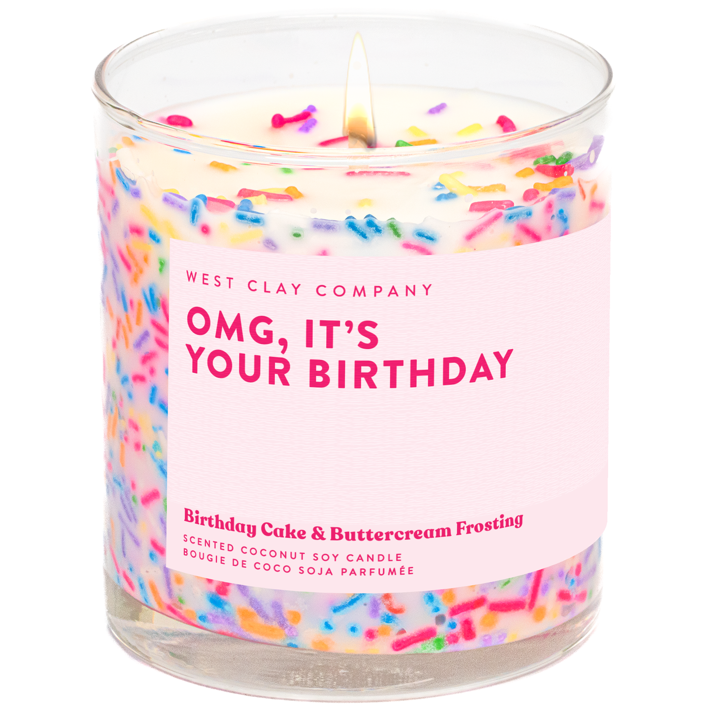 Birthday Sprinkle Candle