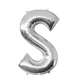 Helium Filled Silver Mylar Letter