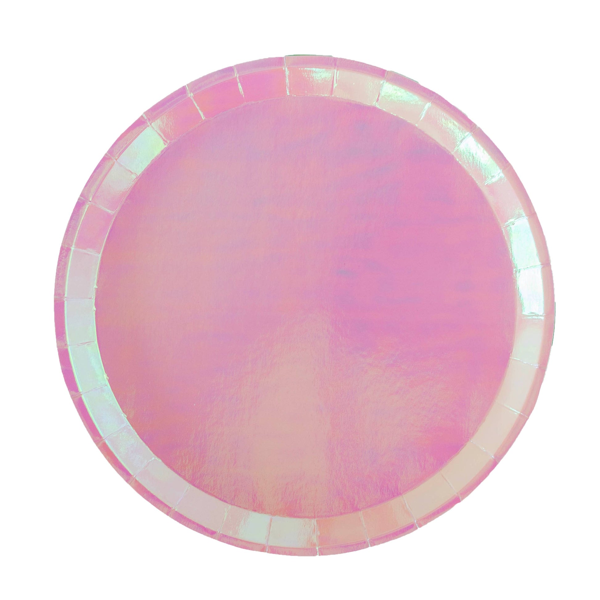 Posh Just Peachy Round Plates - 2 Size Options - 8 Pk.