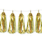 Balloon Tassel: Metallic Gold