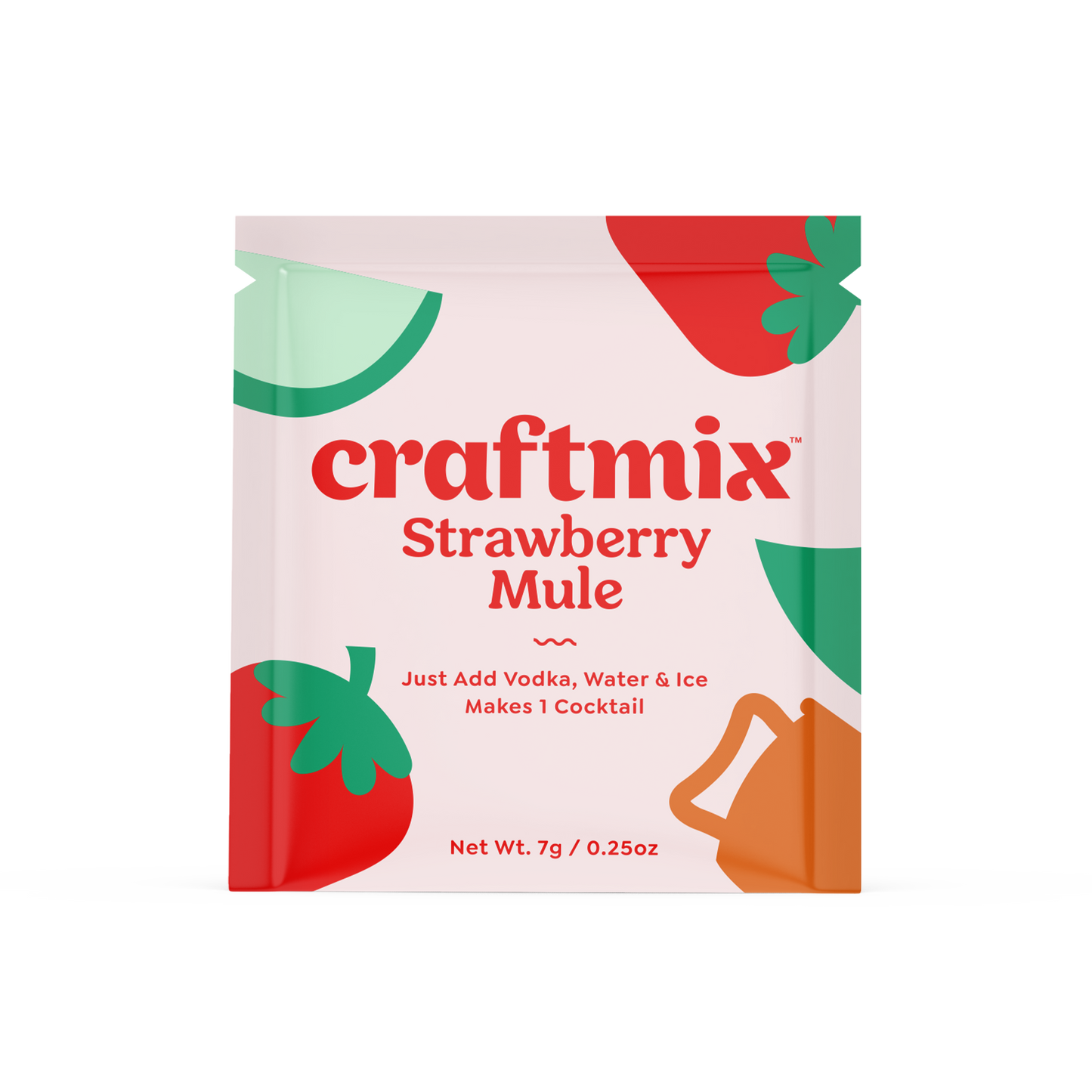 Strawberry Mule Mixer - Single Packets