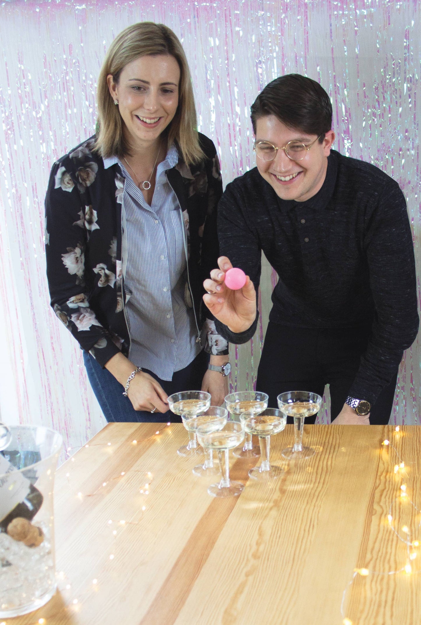 Prosecco Pong Drinking Party Game