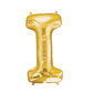 Helium Filled Gold Mylar Letter