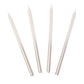 White & Silver Birthday Candles | 16 Pack |