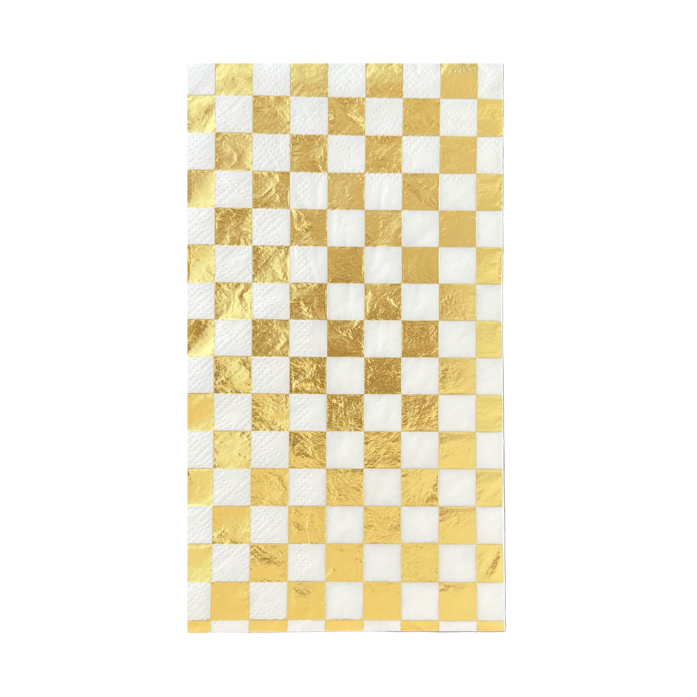 Check It! Check Guest Napkins - 16 Pk. - 11 Color Options: The Classic