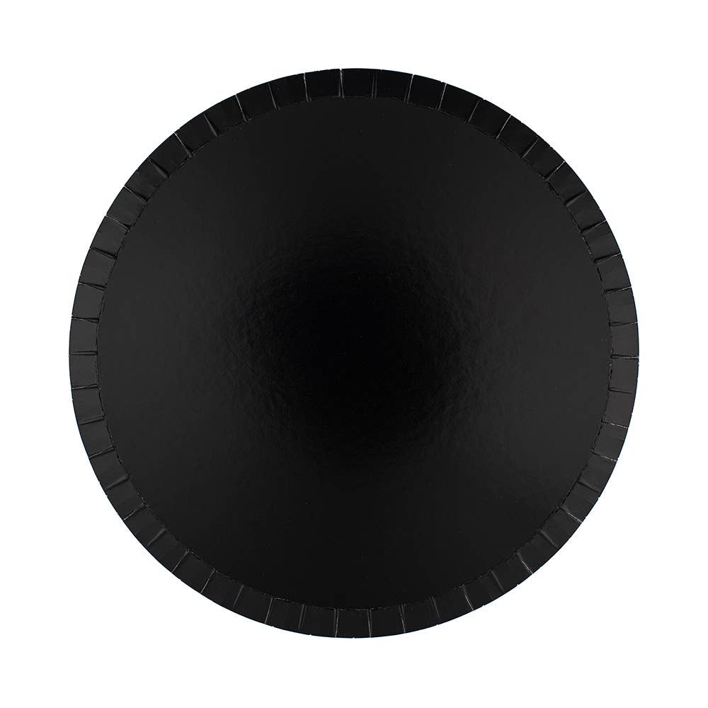 Shades Dinner Plates - 8 Pk. - 23 Color Options: Onyx