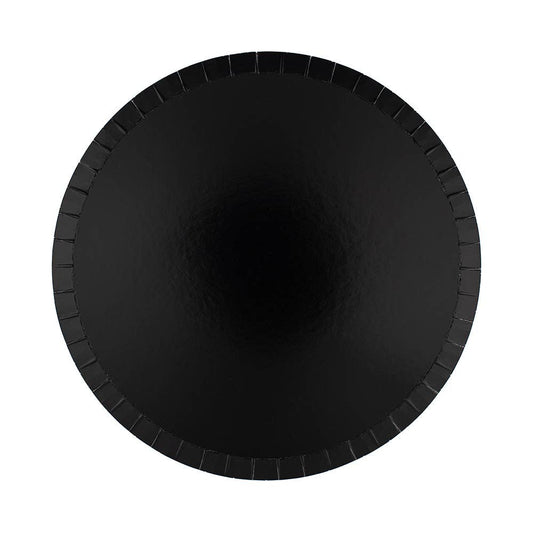 Shades Dinner Plates - 8 Pk. - 23 Color Options: Onyx