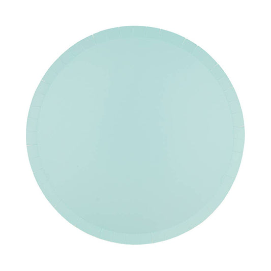 Shades Dessert Plates - 8 Pk. - 23 Color Options: Seafoam