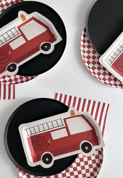 Firetruck Plate