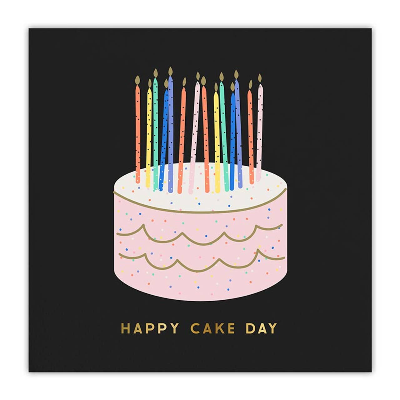 Slant Collections by Creative Brands - 5" Foil NPKN-Cake Day