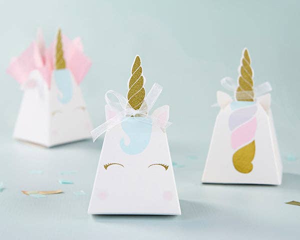 Unicorn Favor Box (Set of 12)