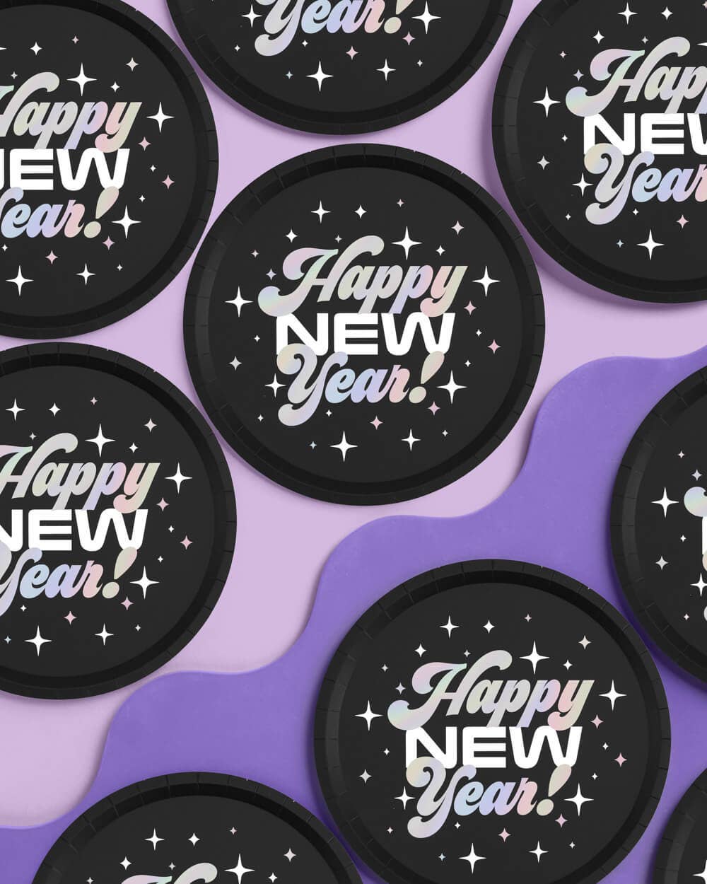 NYE Party Plates – Disco Holiday Supplies