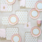 Pink Gingerbread Small Napkins